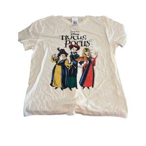 Disney Hocus Pocus T-Shirt Sanderson Sisters Graphic Short Sleeves Size XL NWT
